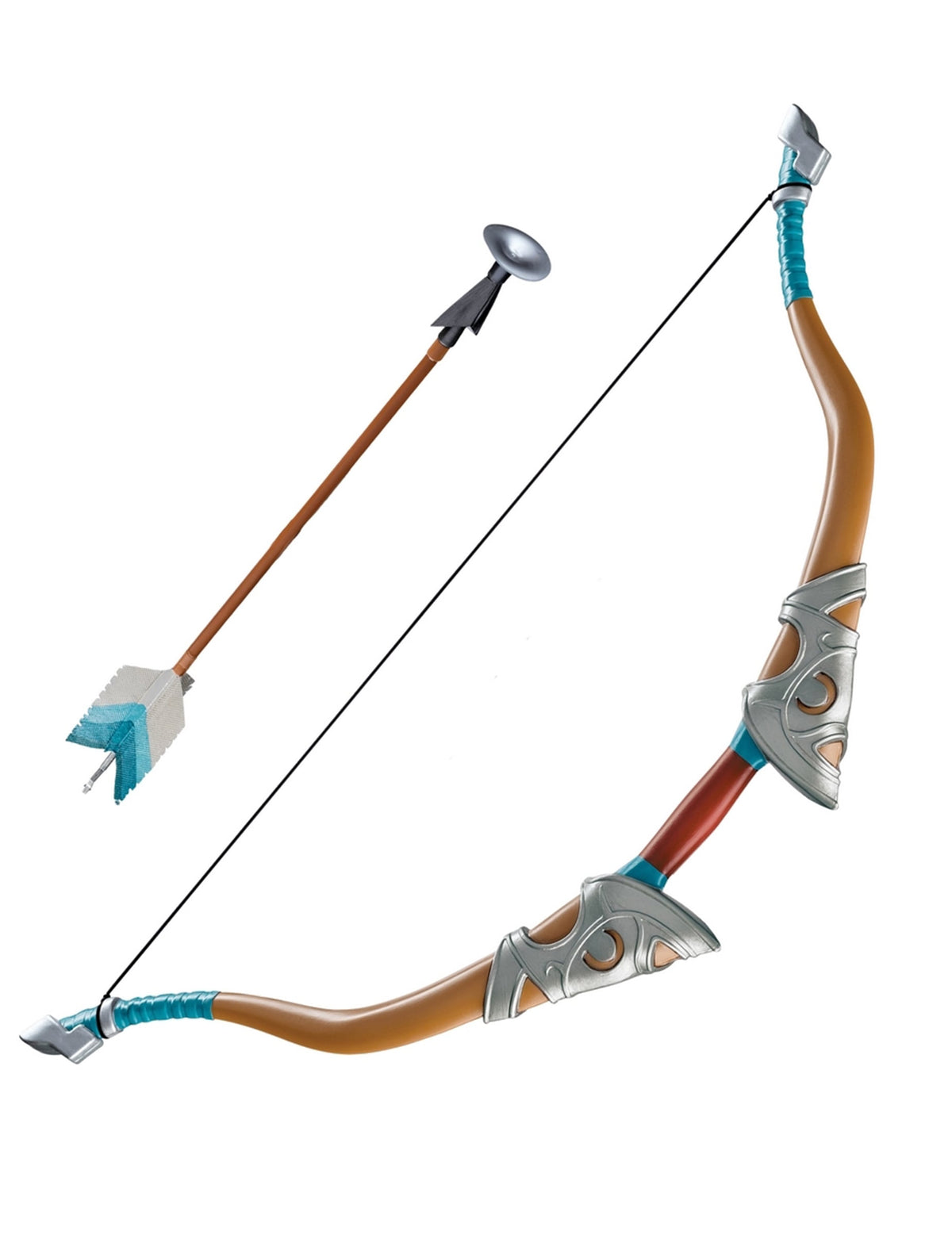 Arc et flèche Link - Legend of Zelda pour enfant marron bleu et argent