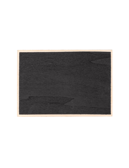 Ardoise classique mariage pour mariage en bois noir