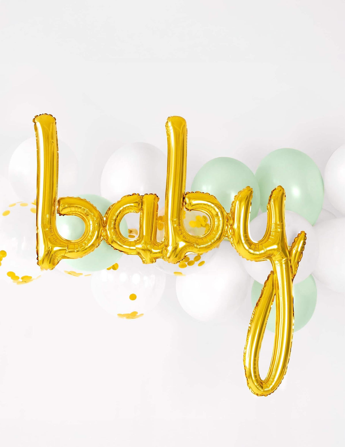 Postavljanje pred balonima od aluminijskog balona baby