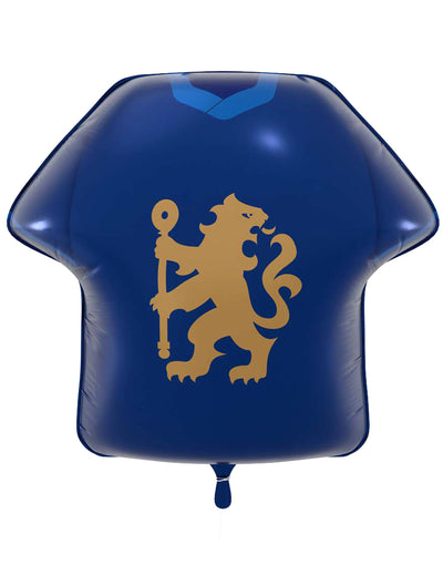 Plavi aluminijski balon u obliku dresa Chelsea Football Club 52 x 51 cm