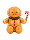 Balon od folije Gingerbread smeđi 85,5 x 80 cm