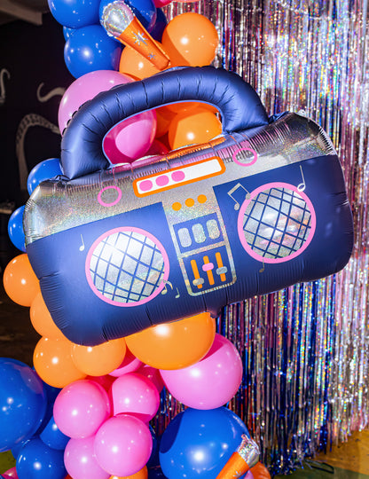 Ballon aluminium Boombox 98x70.5 cm