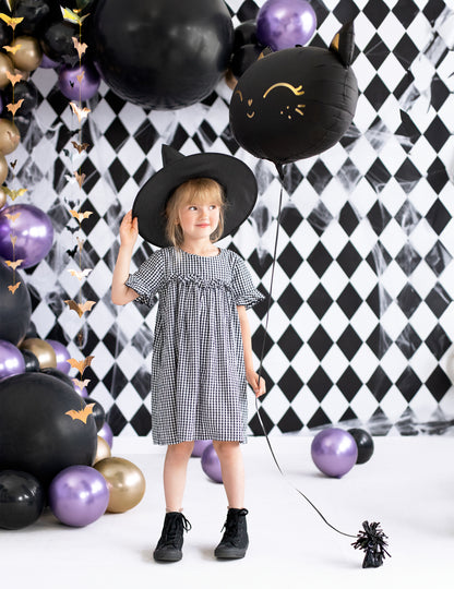 Black Cat Aluminij balon 48 x 36 cm