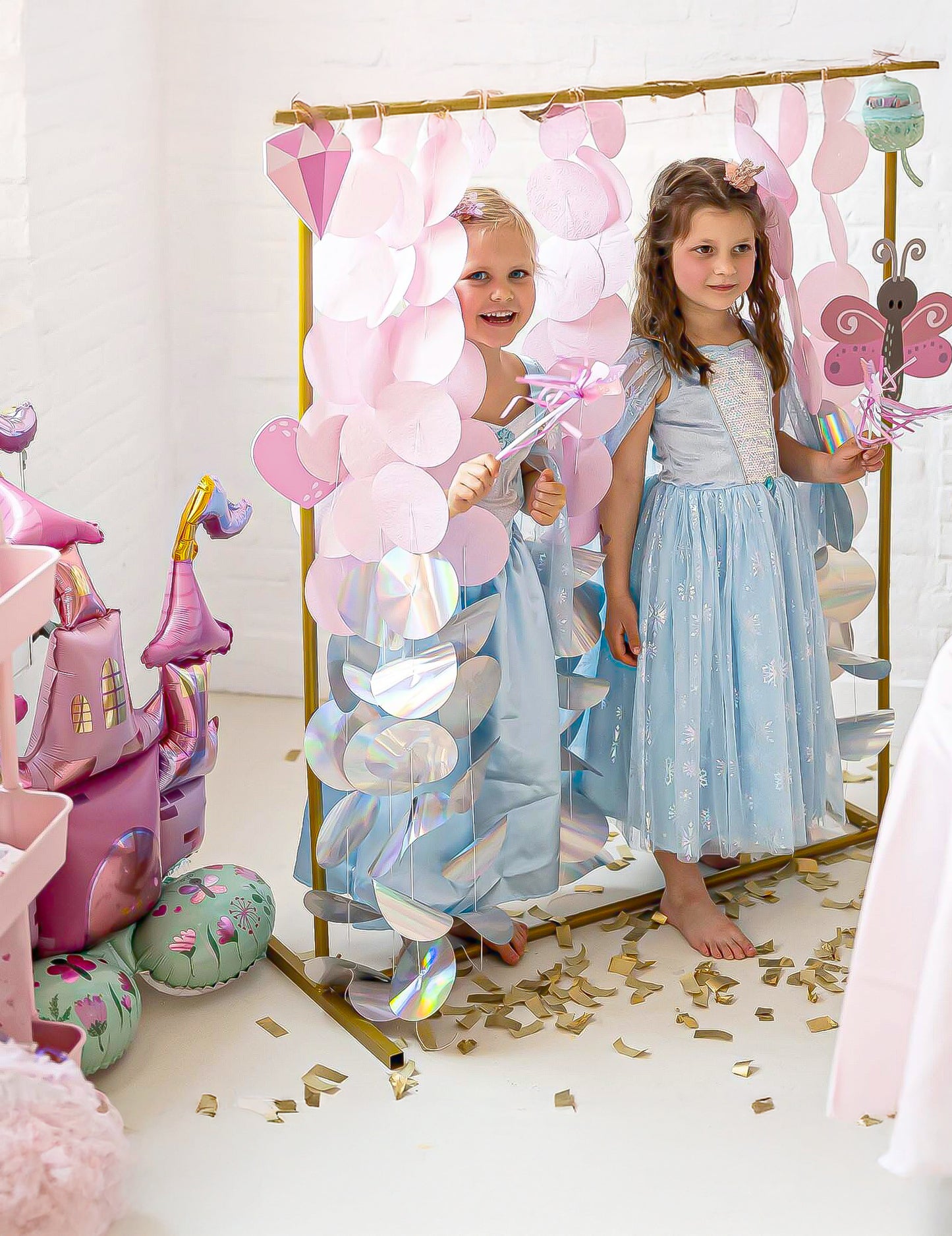 Aluminijski balon Dvorac princeze 65 x 90 cm