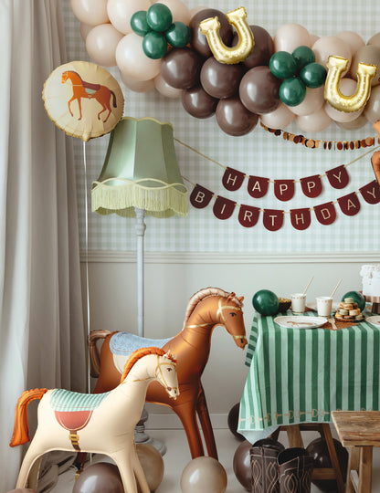 Aluminijski balon s konjem