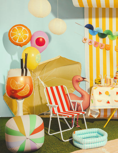 Aluminijski balon za koktel Spritz 34 x 100 cm