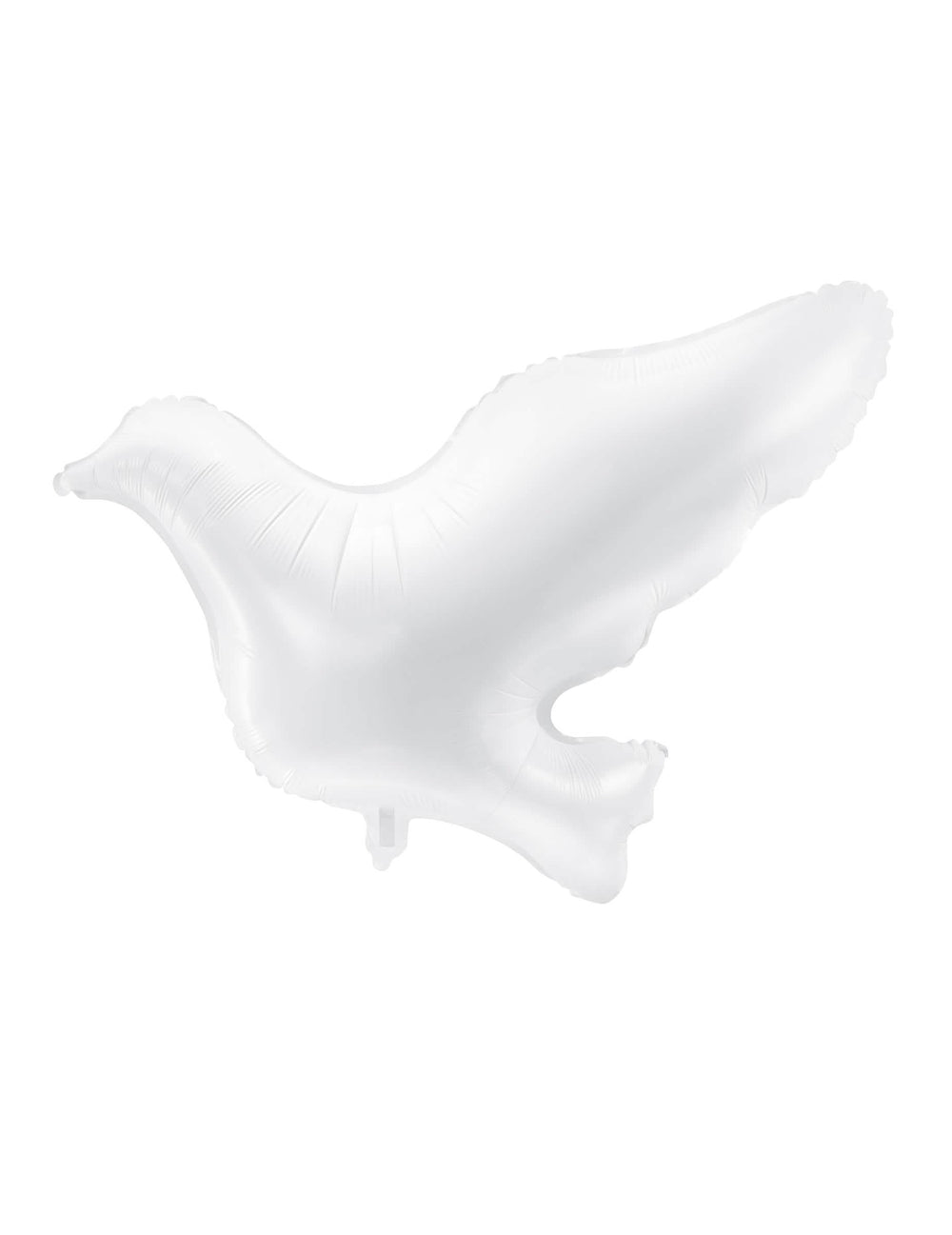 Ballon aluminium colombe pour décoration blanche