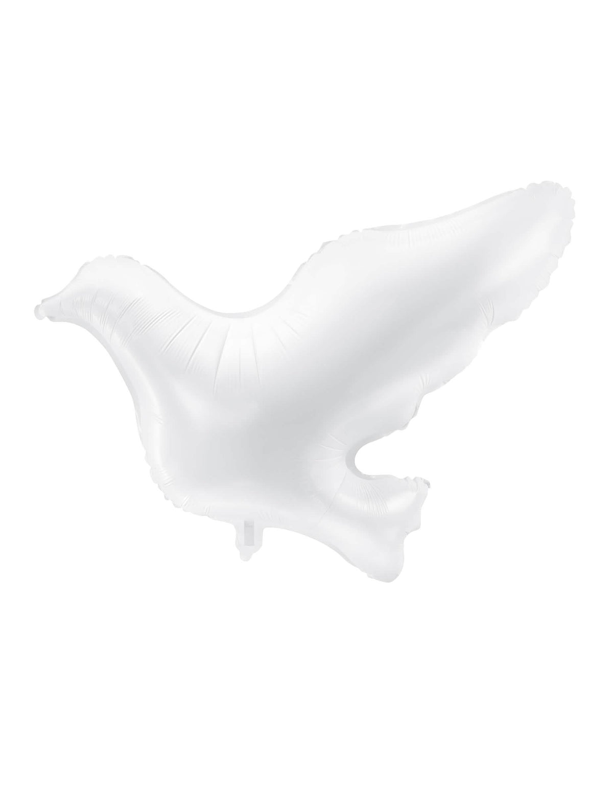 Ballon aluminium colombe pour décoration blanche