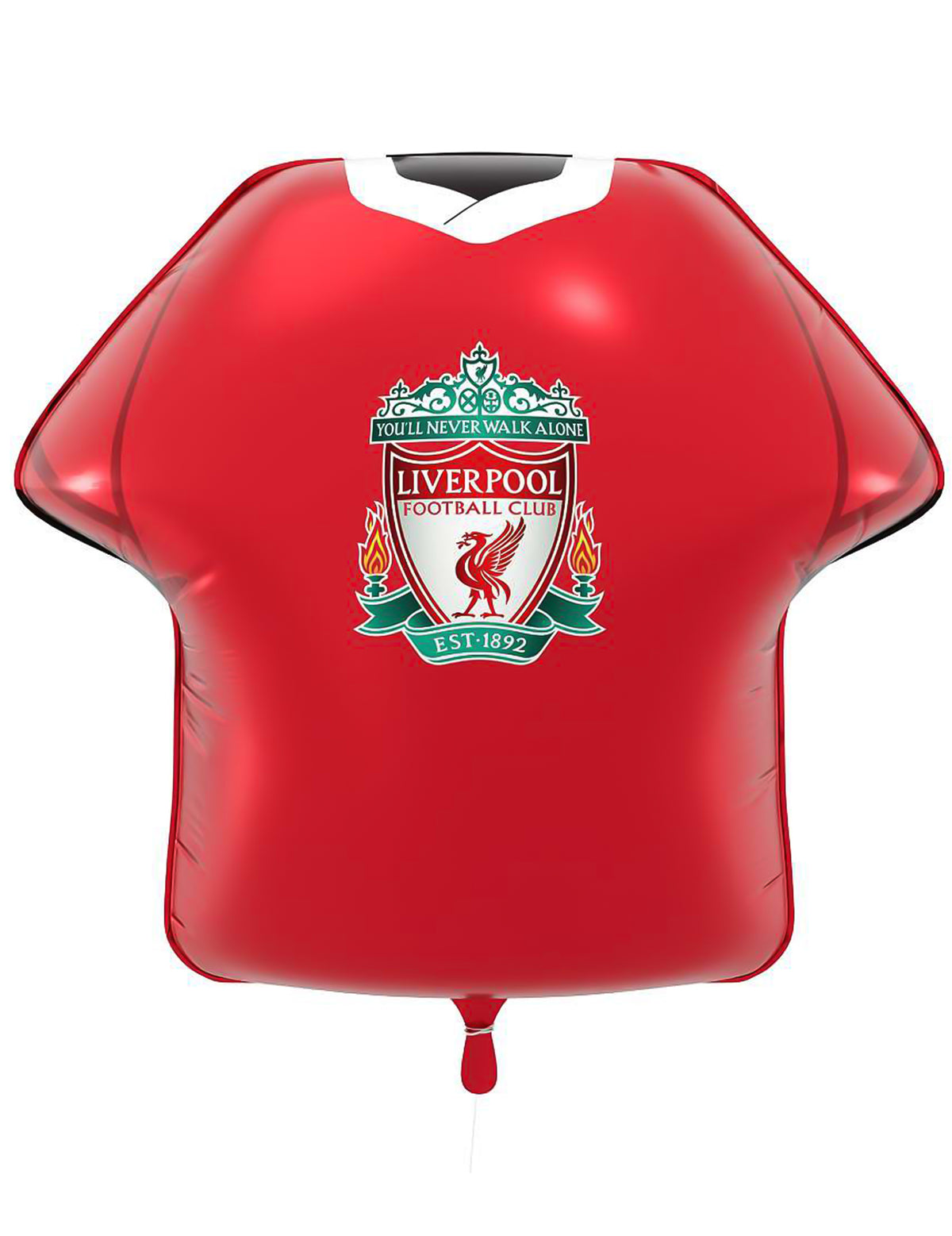 Aluminijski balon u obliku dresa Liverpool Football Club 52 x 51 cm