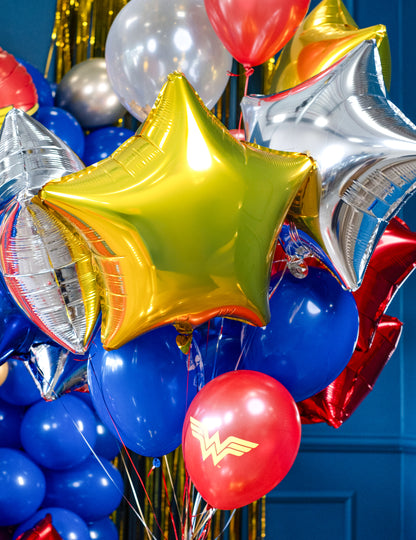 Zlatna zvijezda aluminijska kugla 45 cm