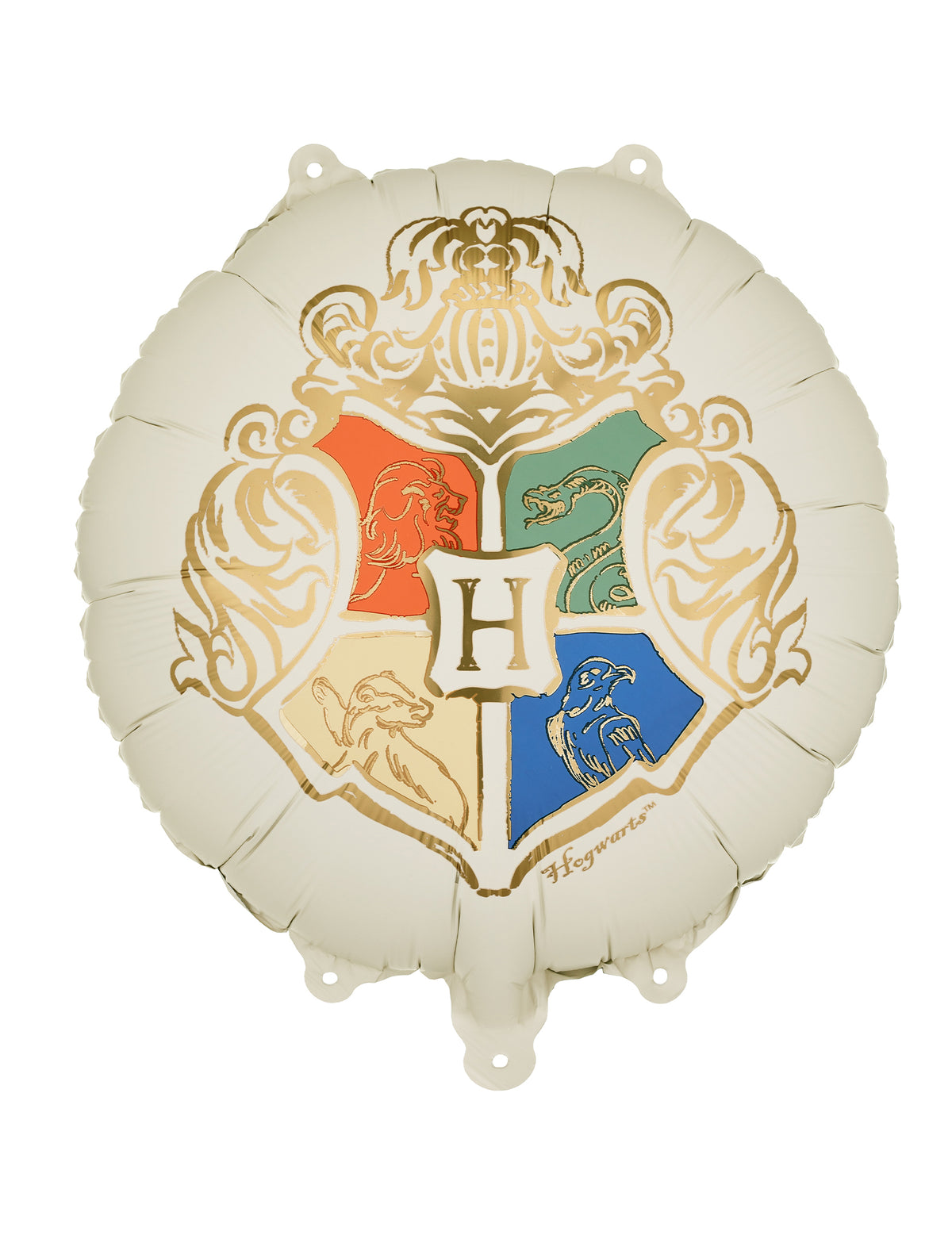 Ballon aluminium Harry Potter™ Blason de Poudlard 35 cm