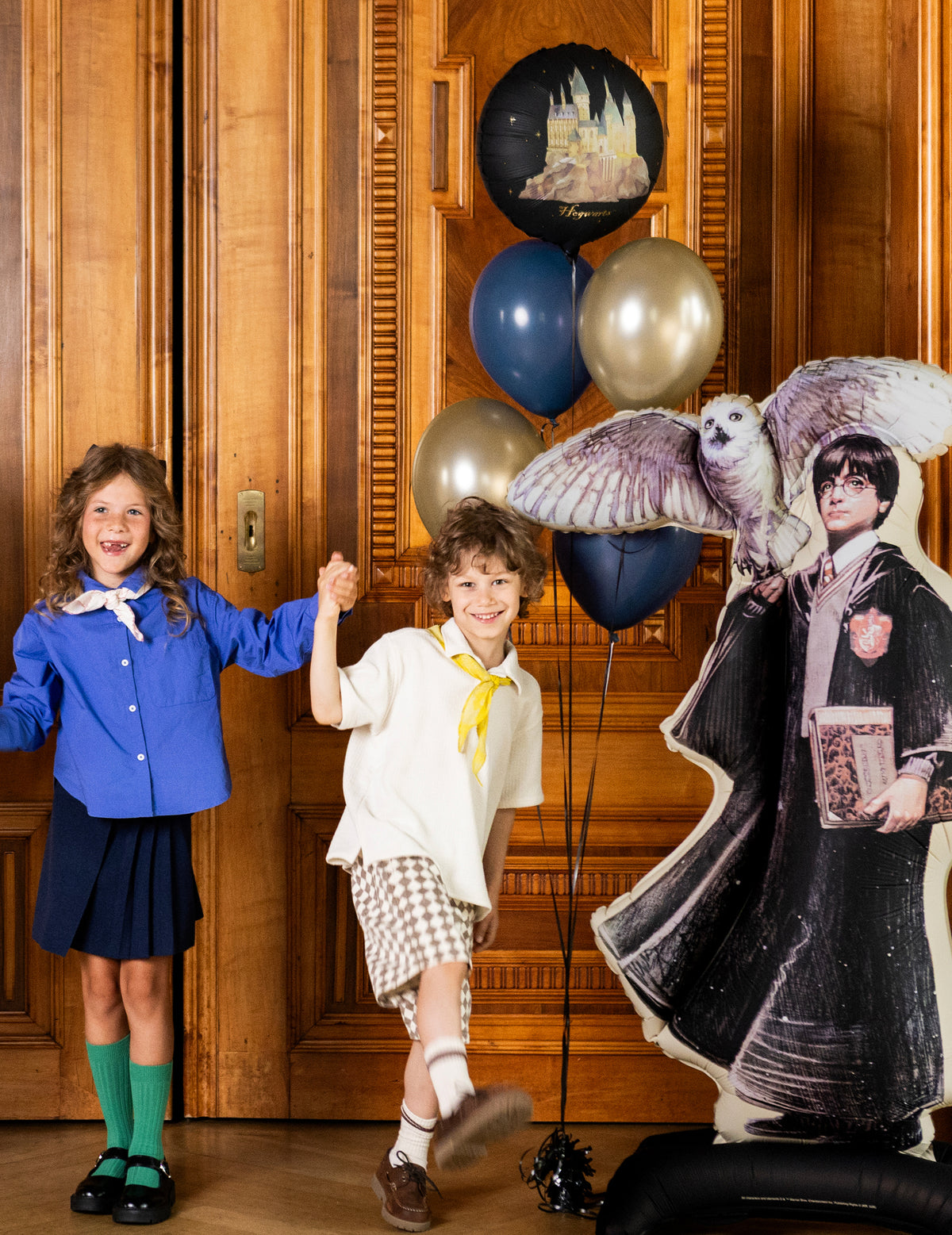 Harry Potter™ aluminijski balon dvorac Hogwarts 35 cm