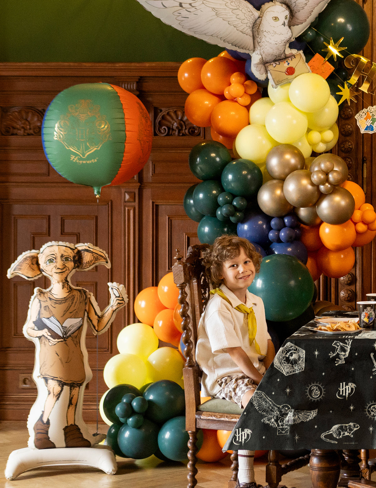 Balon od folije Harry Potter™ Hedwig 112 x 78 cm