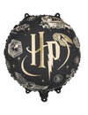 Ballon aluminium Harry Potter™ noir 35 cm