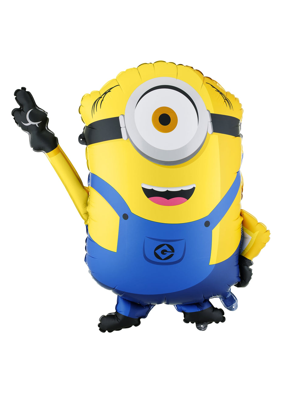 Ballon aluminium Mel Minions jaune et bleu