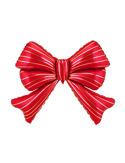 Balon od folije XXL crvena mašna 139 x 111 cm