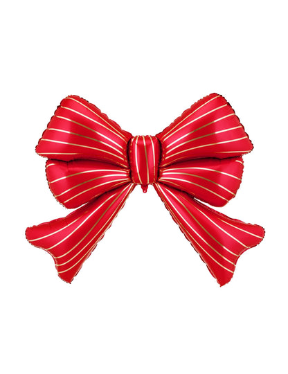 Balon od folije XXL crvena mašna 139 x 111 cm