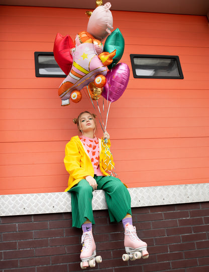 Aluminijska balonska lopta na ruletu 74 cm