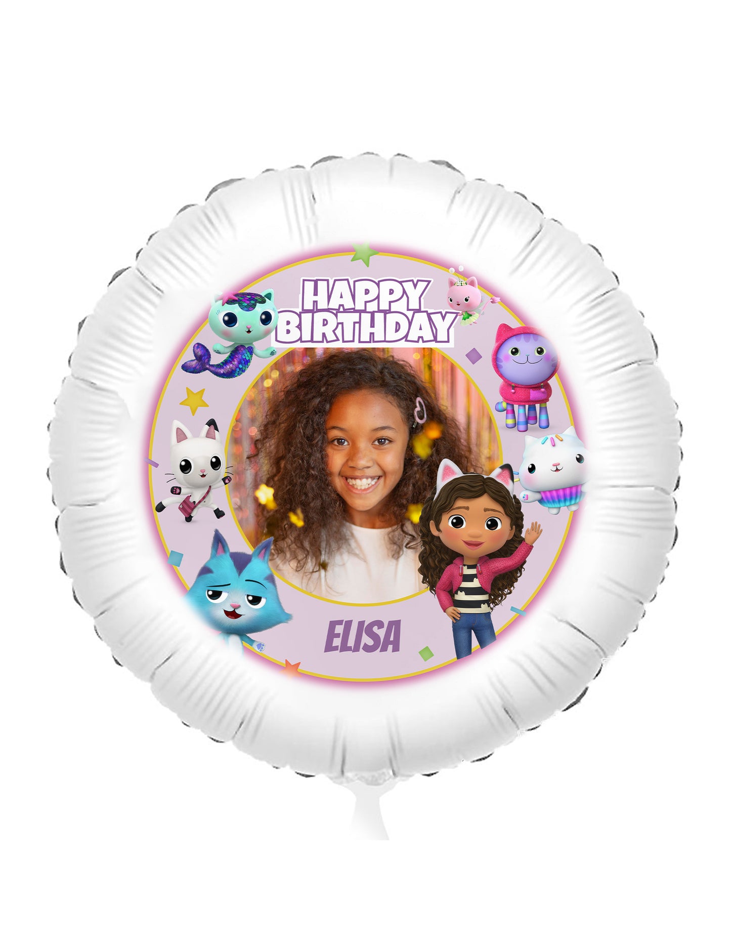 Personalizirani aluminijski balon Gabby i čarobna kuća 50 cm