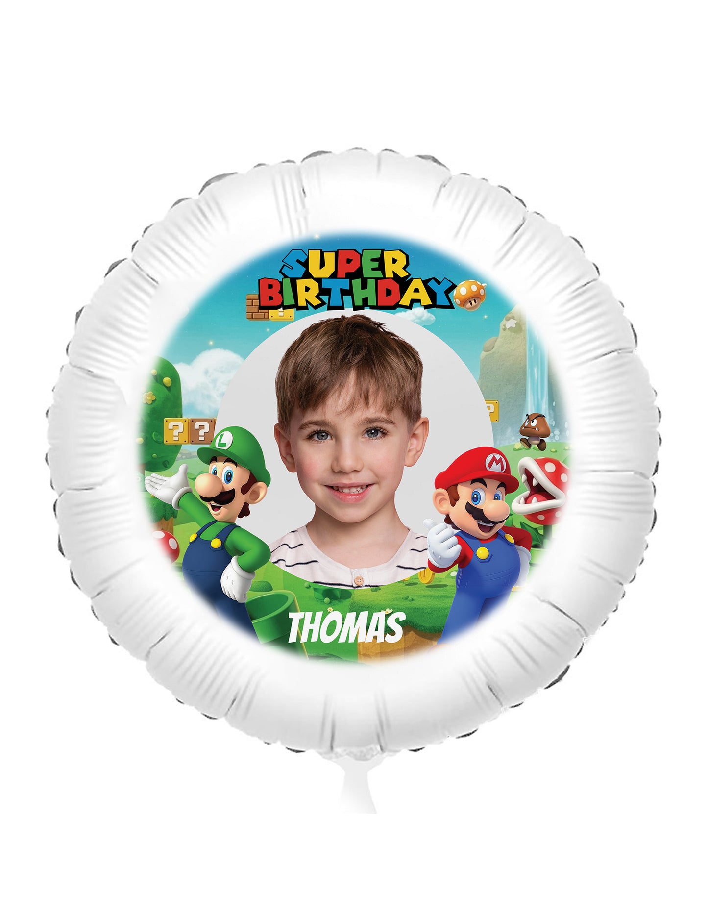 Personalizirani aluminijski balon Mario 50 cm