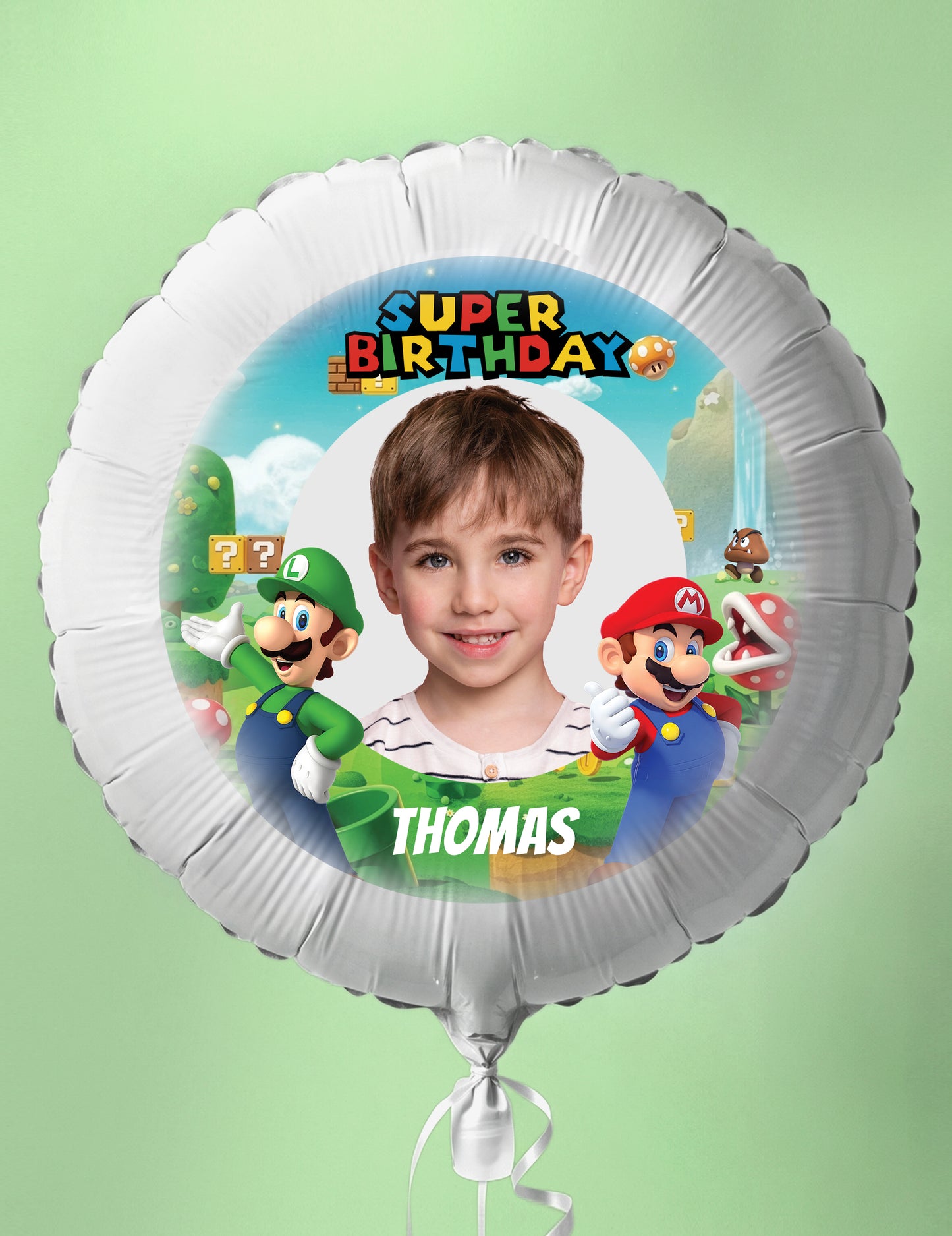 Personalizirani aluminijski balon Mario 50 cm