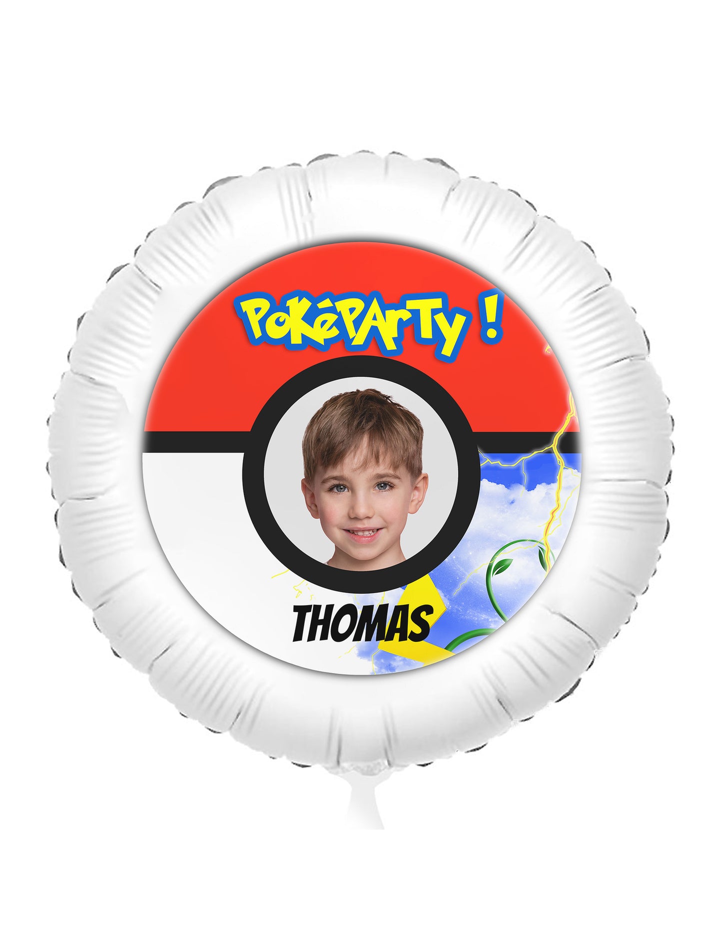 Personalizirani aluminijski balon Poké Ball 50 cm