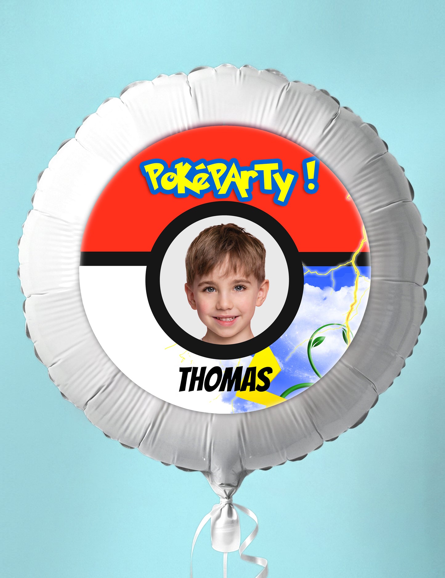 Personalizirani aluminijski balon Poké Ball 50 cm
