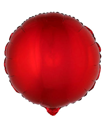 Crvena okrugla aluminijska kugla 45 cm