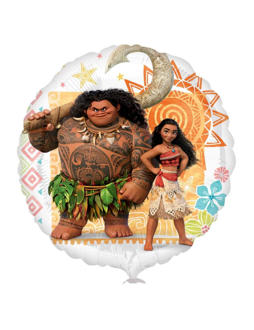 Detalj Maui i Vaiana od aluminijskog balona Vaiana