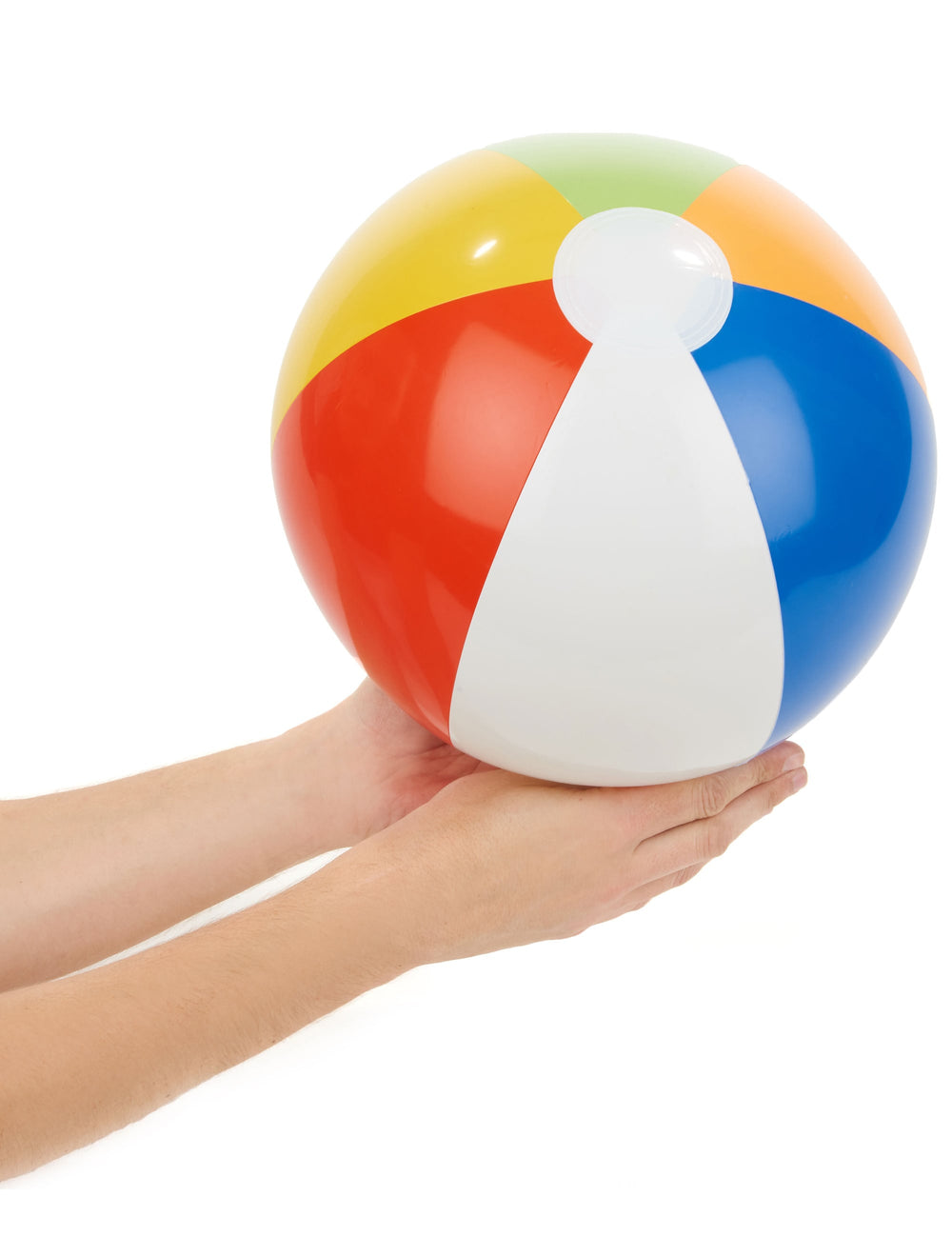 Mise en situation du ballon de plage pour enfant et adulte