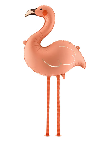 Aluminijski balon koraljno ružičastog flaminga 65 × 67 cm