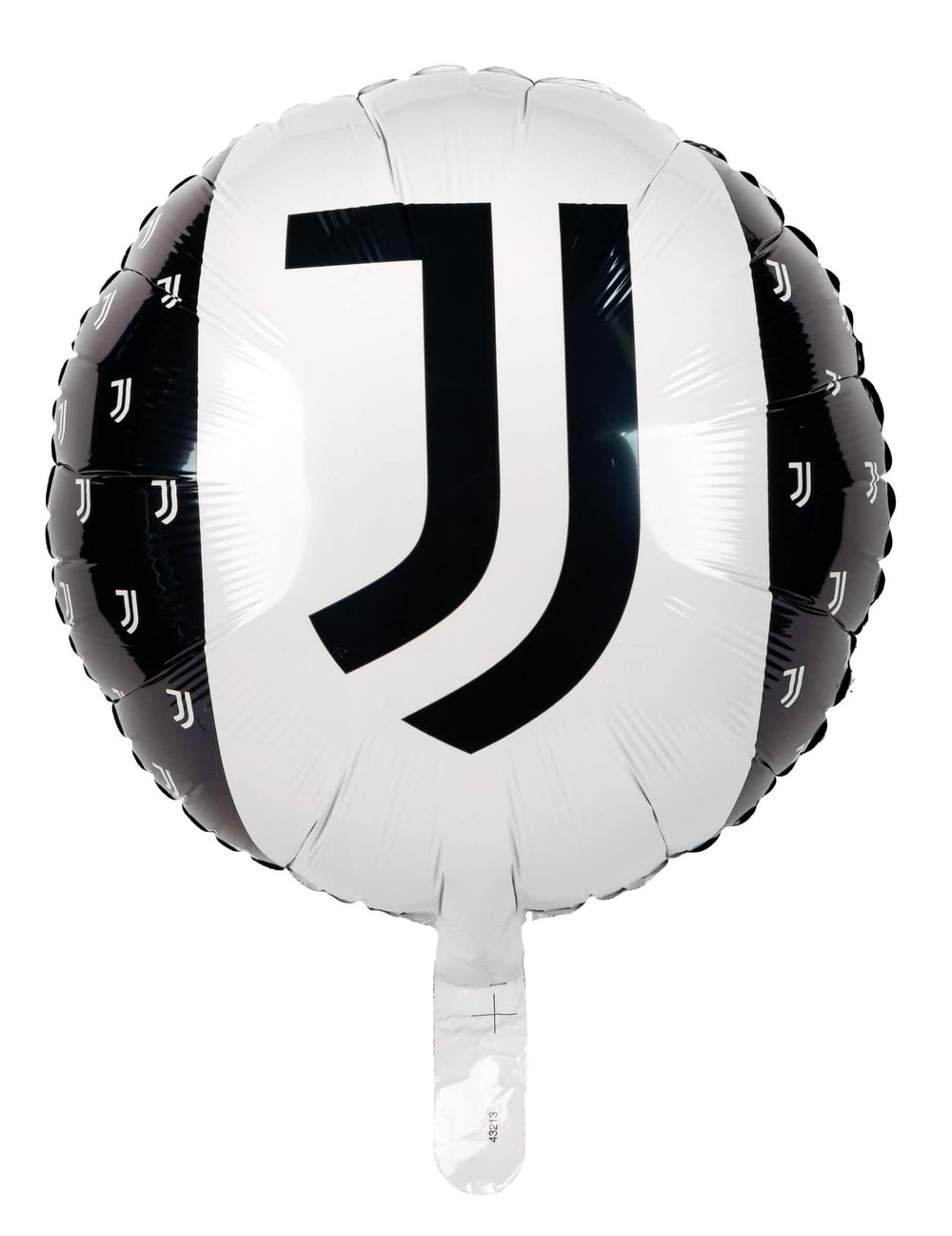 Balon od aluminija juventus™ crno i bijelo