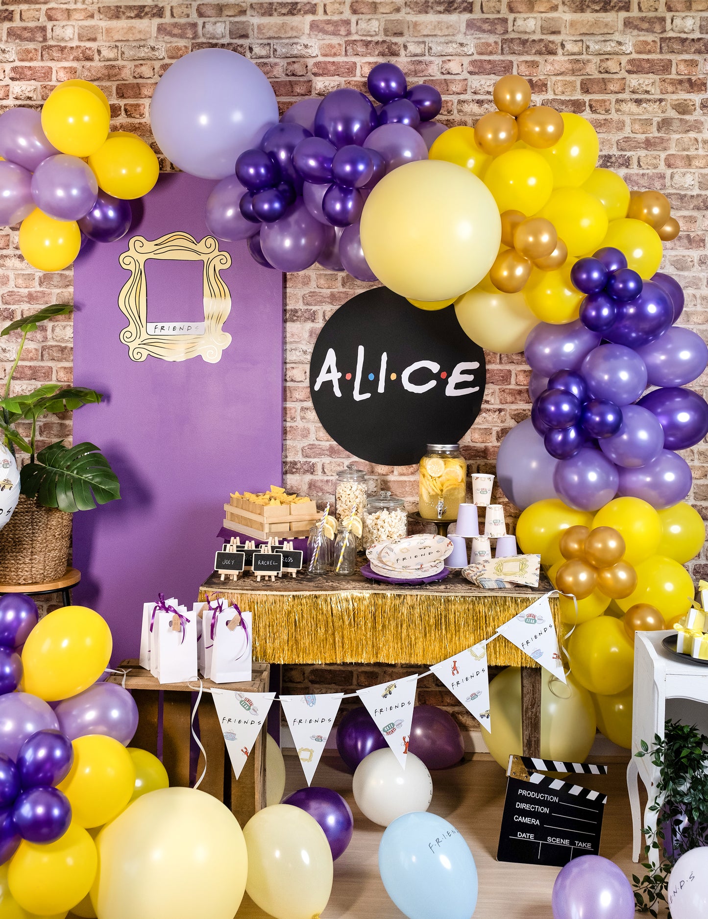 Lilas Giant Latex balon 60 cm