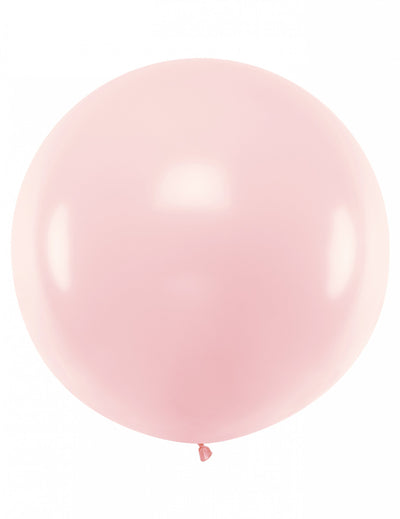 Ballon en latex géant pour décoration de fête rose pâle