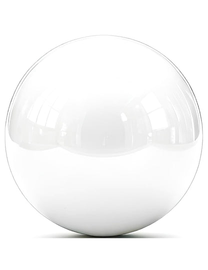 Divovski balon ogledalna kugla bijeli 200 cm