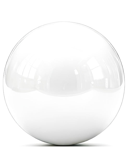 Divovski balon ogledalna kugla bijeli 200 cm