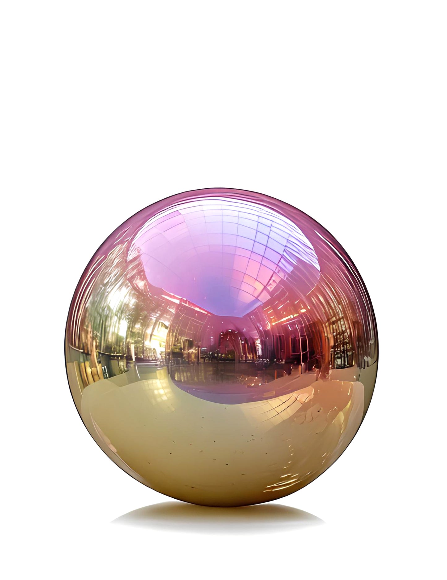 Divovski balon ogledalo kugla iridescentni 150 cm