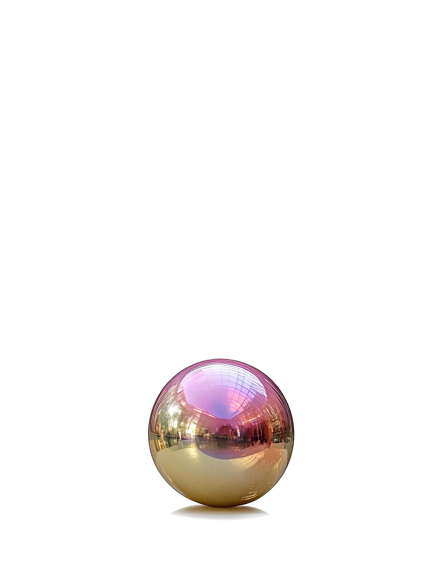 Divovski balon iridiscentna ogledalo kugla 60 cm
