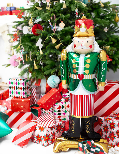 Giant Nutcracker aluminijski božićni balon 34 x 85 cm