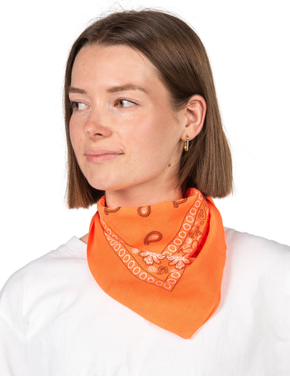 Odrasli fluorescentna narančasta bandana