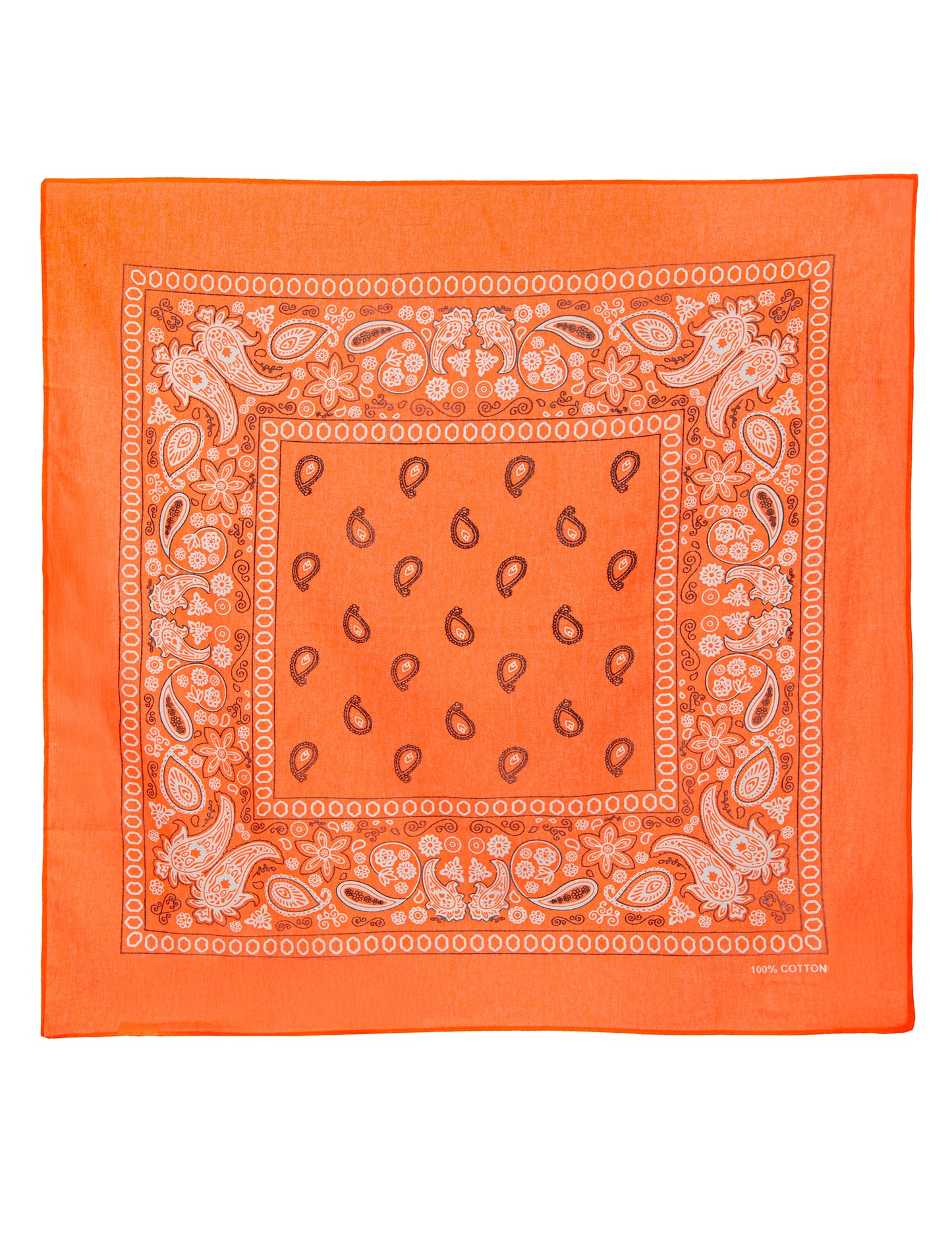 Odrasli fluorescentna narančasta bandana
