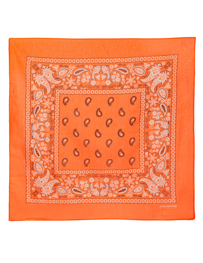Odrasli fluorescentna narančasta bandana