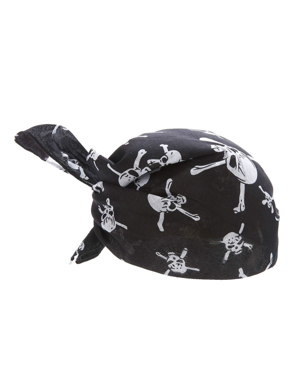 Bandana s lubanjama za odrasli crno i bijelo