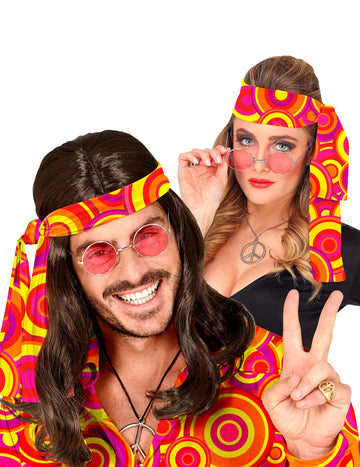 Narančasti baner narančastih mjehurića iz 70 -ih