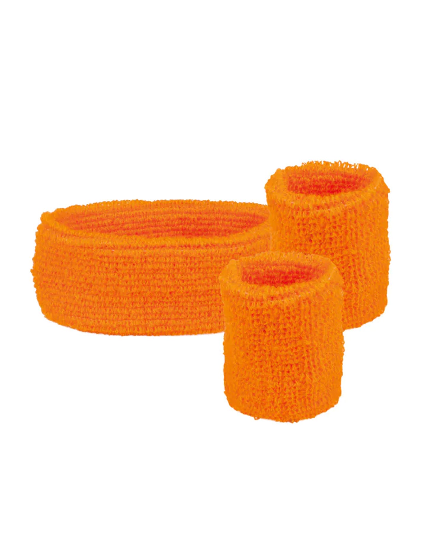 Vue d'ensemble du bandeau et poignets 80's