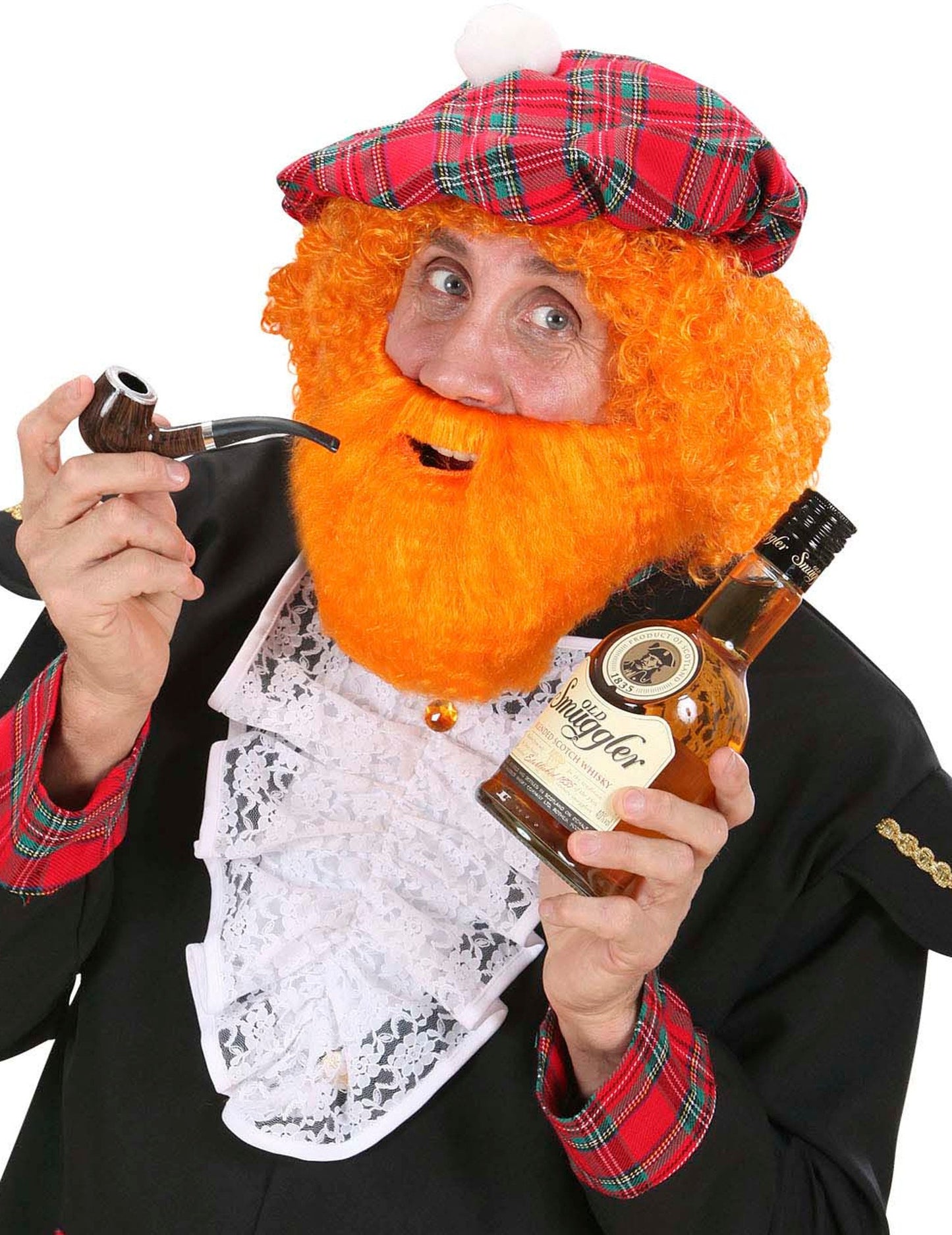 Odrasli škotski brada i brkovi