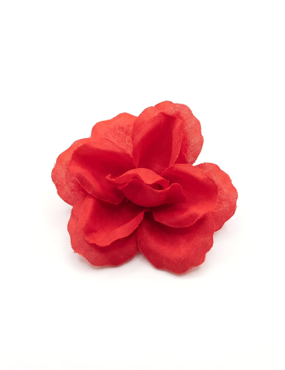 Vue d'ensemble de la barrette rose rouge pour adulte