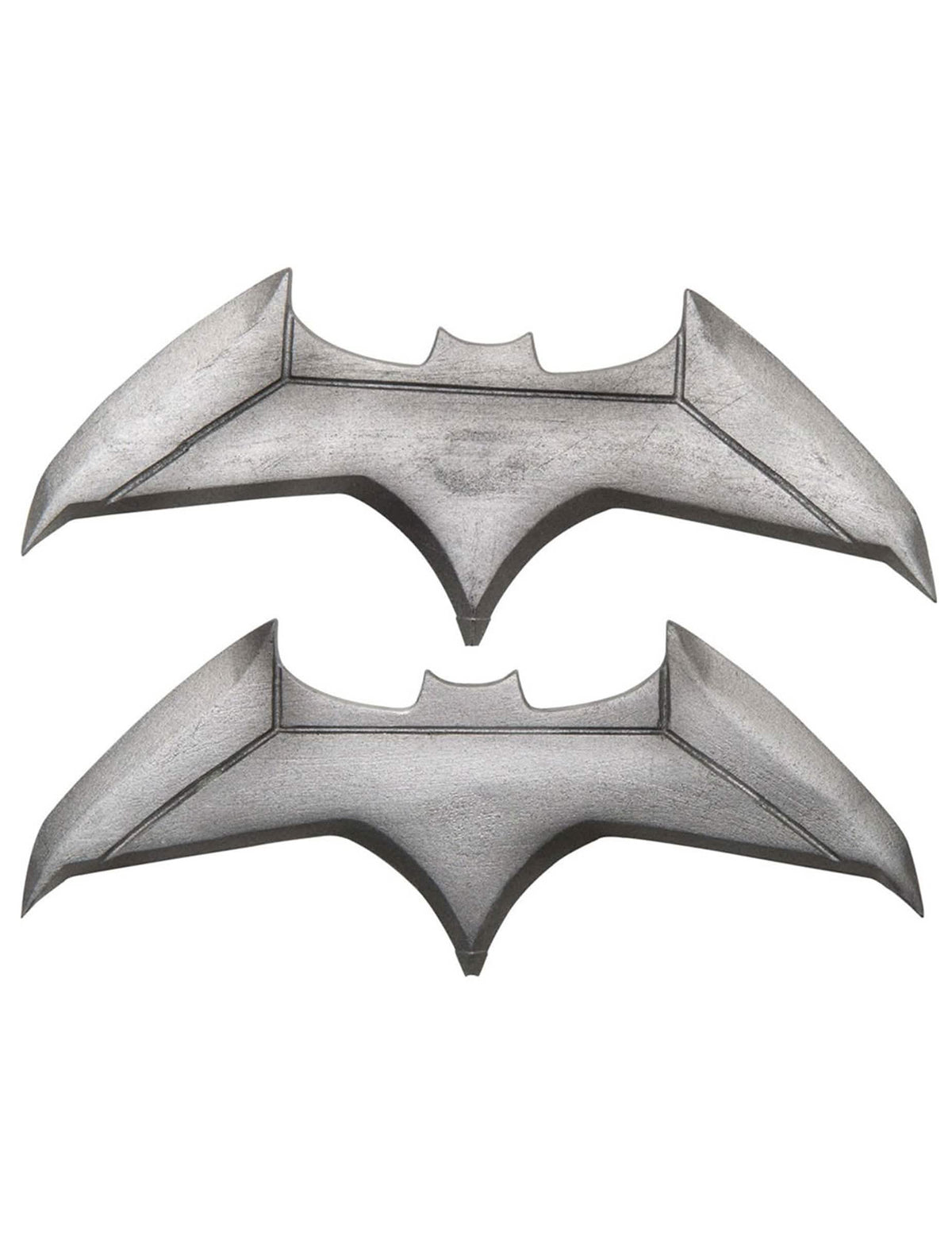 Batarangi Batman za odrasli siva metalnog izgleda