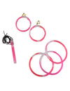 Bijoux phosphorescents pour adulte roses