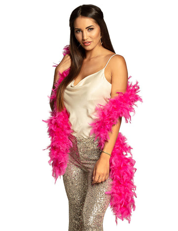 Uv neon ružičasta boa 50 g